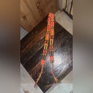 Consuela Multicolor Woven Strap